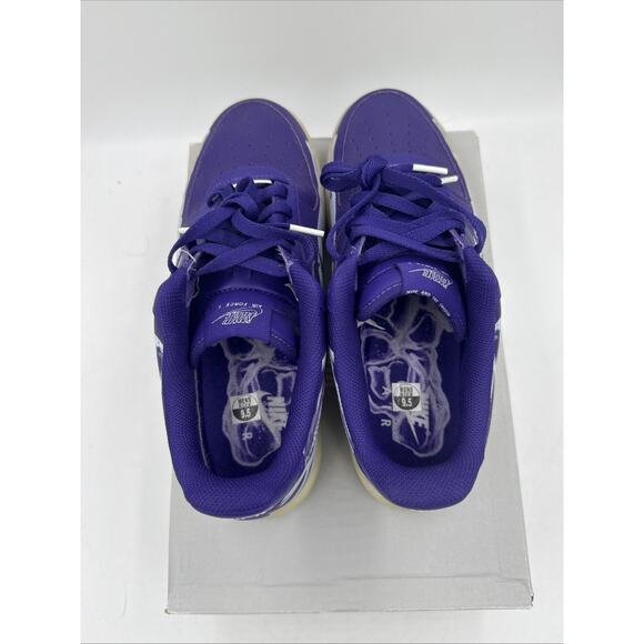 Size 9.5 - Nike Air Force 1 Low Purple Skeleton - Picture 6 of 9